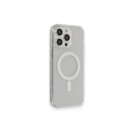 iPhone 13 Pro Max Kılıf Matte Şeffaf Magneticsafe - Şeffaf
