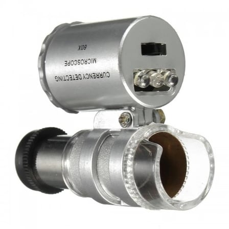 Iphone Için Uyumlu Kapaklı Lens Mikroskop Taşınabilir Mini Cep Boyutu Led Mikroskop No.ipii