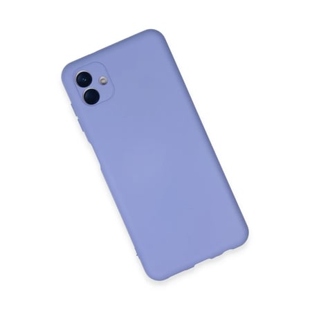 Samsung Galaxy A04E Kılıf Nano içi Kadife Silikon - Lila