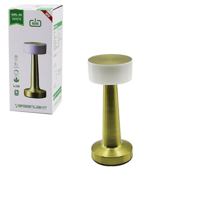 Papatya Dokunmatik USB Şarjlı 3 Fonksiyonlu Masa Lambası