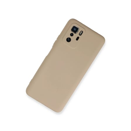 Poco X3 GT Kılıf Nano içi Kadife Silikon - Pudra