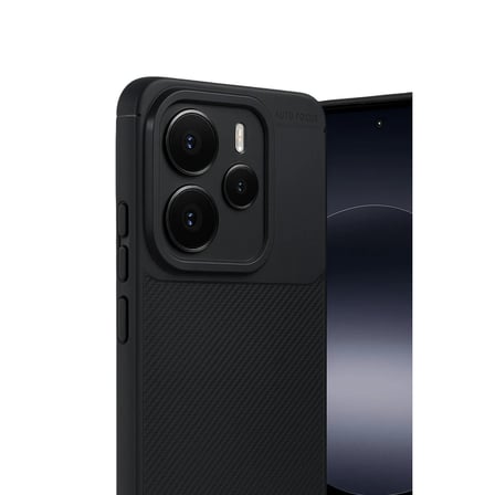 Xiaomi Note 14 5G Auto Focus Karbon Kapak - Siyah
