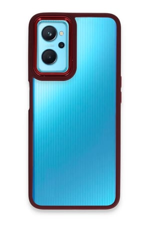 Realme 9i 4G Kılıf Dora Kapak - Kırmızı
