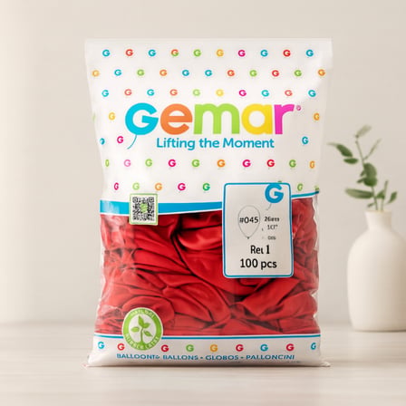 Kırmızı Lateks Balon 26 cm (10'') - 100'lü Paket