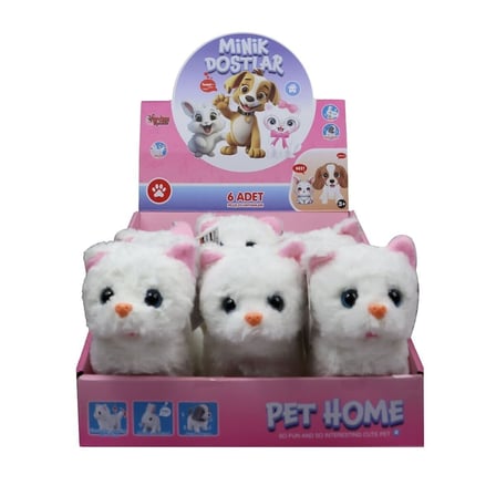 VRD PELUŞ EVCİL KEDİ (SESLİ VE(Belirtilen fiyat, tekli satış için adet fiyatıdır.)