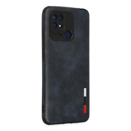 Redmi 10C Kılıf Loop Deri Silikon - Lacivert