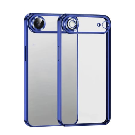 Apple iPhone 17 Air Razer Lensli Silikon - Lacivert