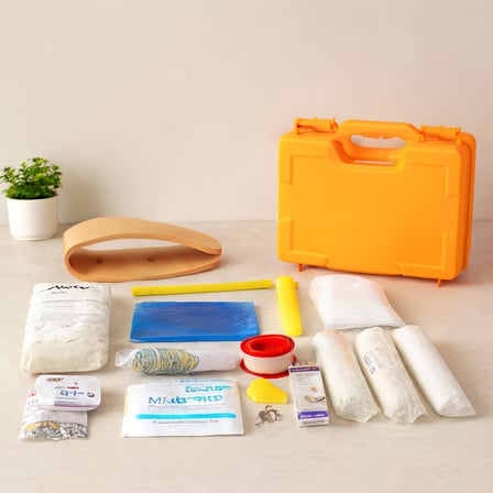 Büyük İlk Yardım Seti - Plastik Çantalı