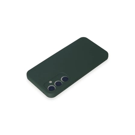Samsung Galaxy A15 4G Kılıf First Silikon - Koyu Yeşil