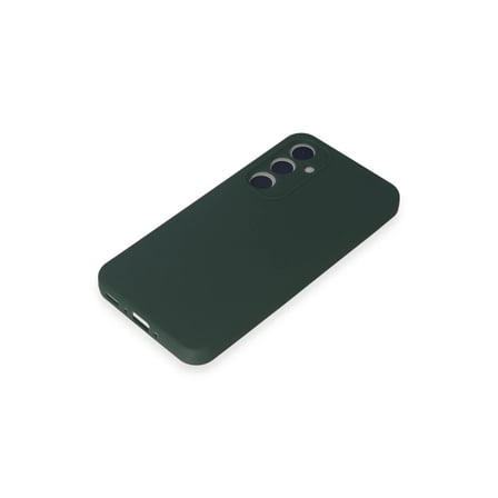 Samsung Galaxy A15 4G Kılıf First Silikon - Koyu Yeşil