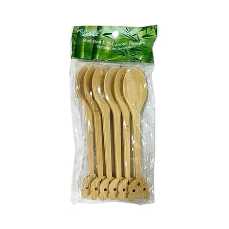 6'li Bambu Lüks Kaşık