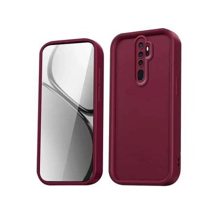 Redmi Note 8 Pro Kılıf Viera Silikon - Bordo