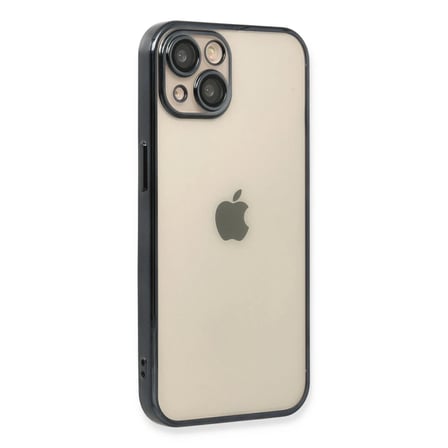 iPhone 14 Plus Kılıf Razer Lensli Silikon - Siyah
