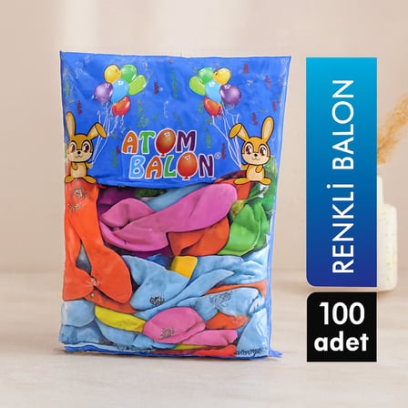 Maşallah Baskılı Balon 100'lü
