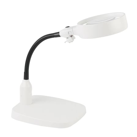 Masaüstü x Led Işıklı Büyüteç Okuma El Sanatları Onarım Büyüteç
