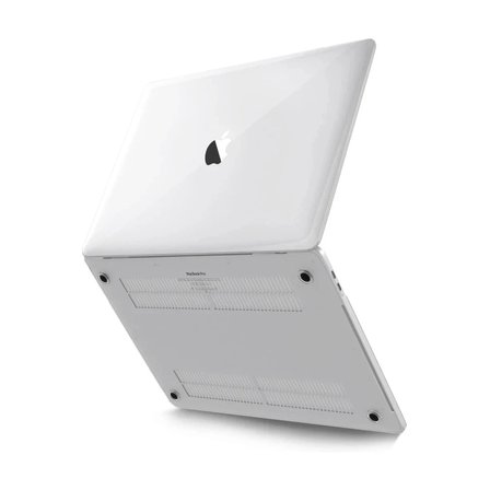 Apple Macbook Pro 16.2 2021 Macbook Buzlu Kapak - Şeffaf