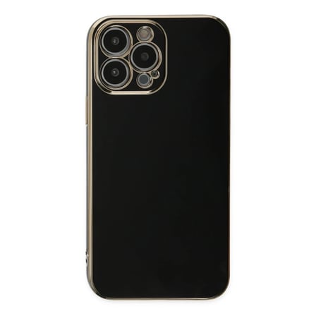 iPhone 14 Pro Kılıf Volet Silikon - Siyah