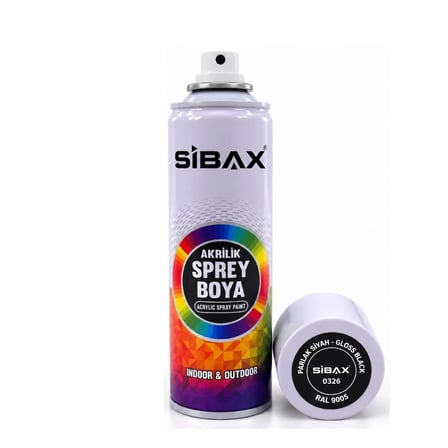 Parlak Siyah Sprey Boya 250 ml
