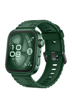Huawei Fit 4 Nova Silikon Kordon - Koyu Yeşil