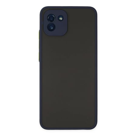 Samsung Galaxy A03 Kılıf Montreal Silikon Kapak - Lacivert