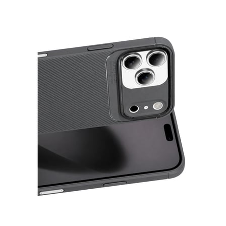 Apple iPhone 17 Pro Auto Focus Karbon Kapak - Gri