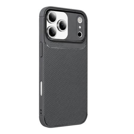 Apple iPhone 17 Pro Auto Focus Karbon Kapak - Gri