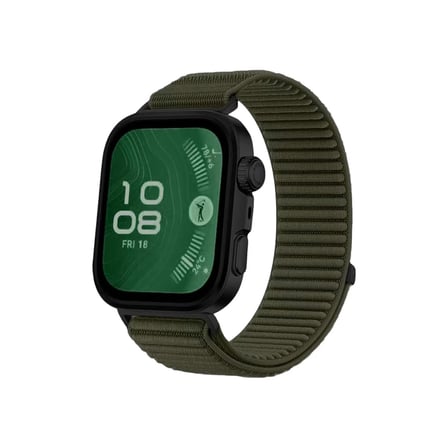 Huawei Fit 4 Braid Kordon - Koyu Yeşil