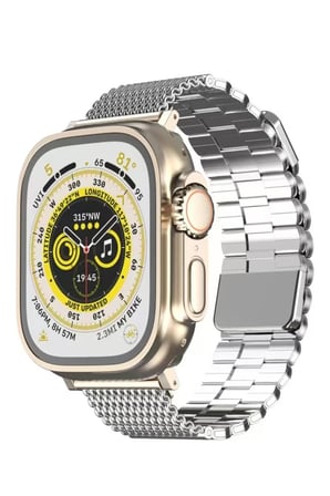 Apple Watch 38mm Ascend Metal Kordon - Gümüş
