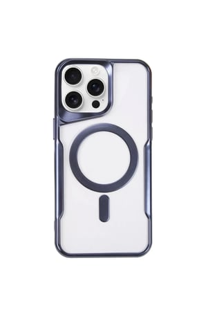 Apple iPhone 11 Pro Max Kılıf Boyi Magsafe Silikon Kapak - Lacivert