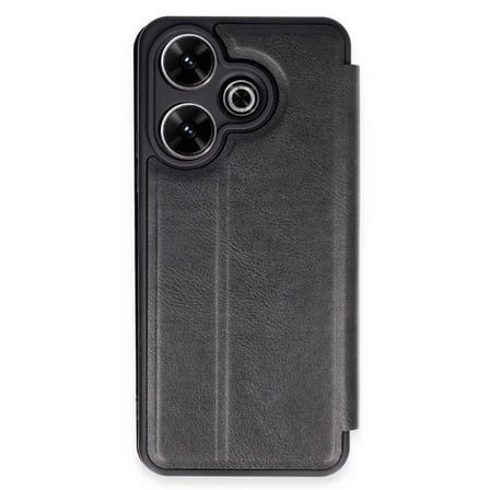 Xiaomi Redmi 13 4G Kılıf Flip Cover - Siyah