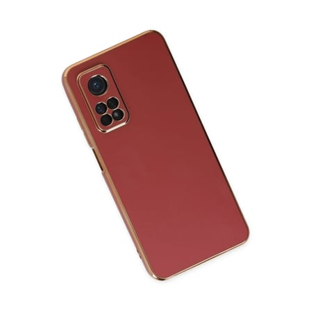 Xiaomi Mi 10T Kılıf Volet Silikon - Kırmızı