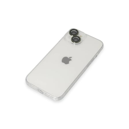 Apple iPhone 14 Kılıf Luko Lens Silikon - Yeşil