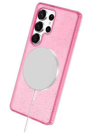 Joko Samsung Galaxy S25 Ultra Star Magsafe Kapak - Pembe
