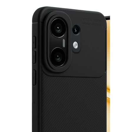 Vivo X200 FE Auto Focus Karbon Kapak - Siyah
