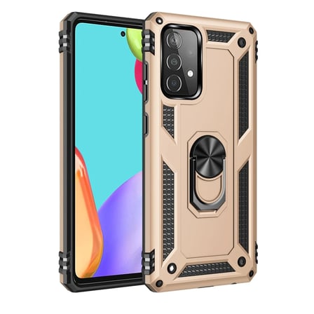 Samsung Galaxy A53 5G Kılıf Sofya Yüzüklü Silikon Kapak -