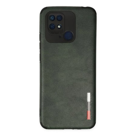Redmi 10C Kılıf Loop Deri Silikon - Yeşil