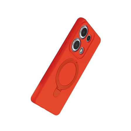 Redmi Note 13 Pro 4G Regal Magsafe Standlı Kapak - Turuncu