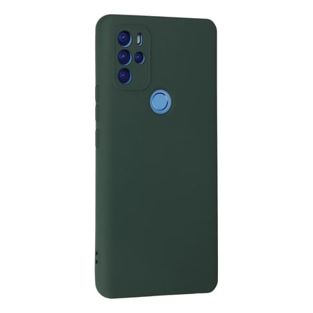 General Mobile GM 21 Pro Kılıf Nano içi Kadife Silikon - Koyu Yeşil