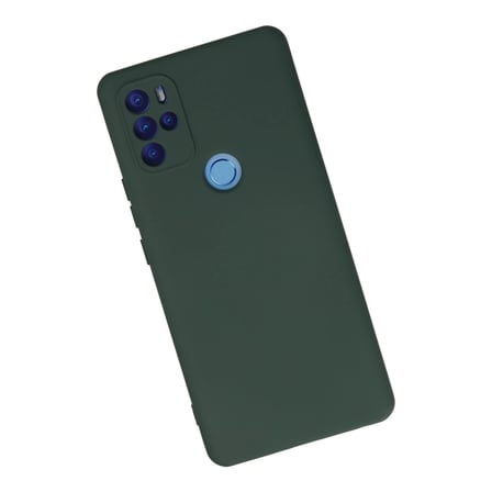 General Mobile GM 21 Pro Kılıf Nano içi Kadife Silikon - Koyu Yeşil