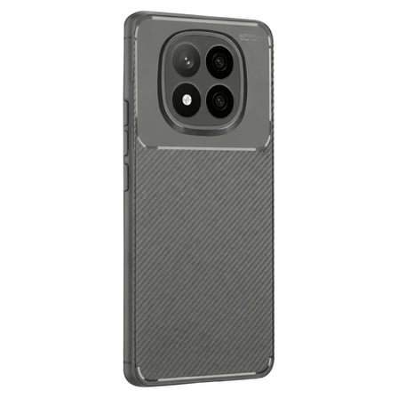 Redmi Note 14 Pro Plus Kılıf Auto Focus Karbon Kapak - Gri