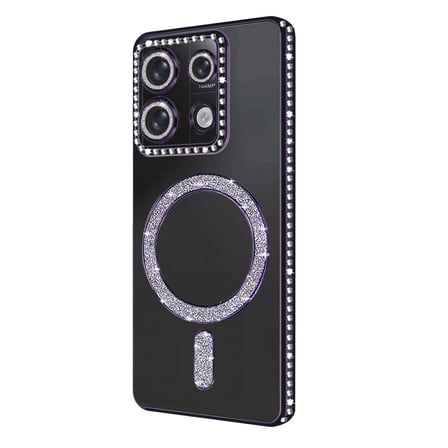 Xiaomi Redmi 13c Joke Simli Magneticsafe Kılıf - Derin Mor