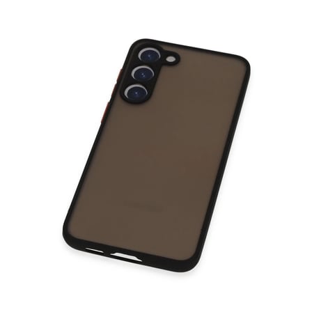 Samsung Galaxy S23 Plus Kılıf Montreal Silikon Kapak - Siyah