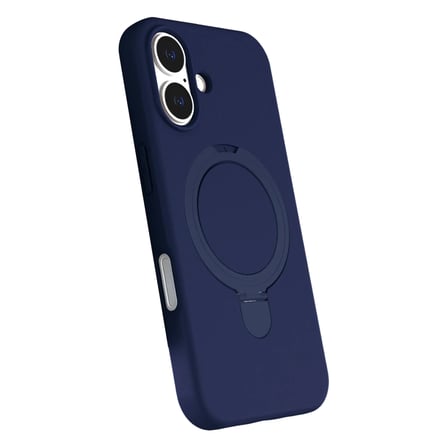 iPhone 17 Regal Magsafe Standlı Kapak - Lacivert