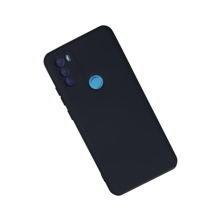 General Mobile GM 21 Plus Kılıf Nano içi Kadife Silikon - Lacivert