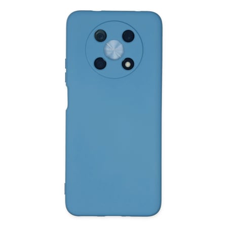 Huawei Nova Y90 Kılıf Nano içi Kadife Silikon - Mavi