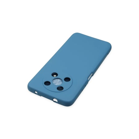 Huawei Nova Y90 Kılıf Nano içi Kadife Silikon - Mavi