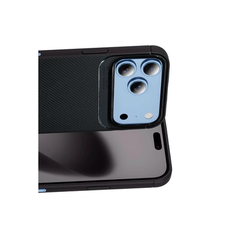 Apple İphone 18 Pro Max Auto Focus Karbon Kapak - Siyah
