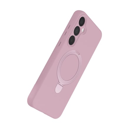 Samsung Galaxy A35 5g Regal Magsafe Standlı Kapak - Açık Pembe