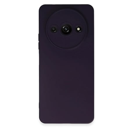 Xiaomi Redmi A3 4G Kılıf Nano içi Kadife Silikon - Mor