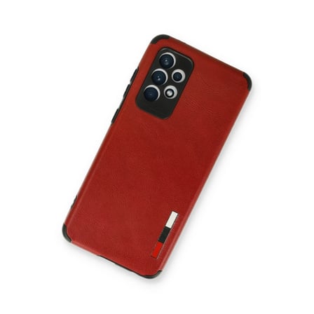 Samsung Galaxy A33 5G Kılıf Loop Deri Silikon - Kırmızı